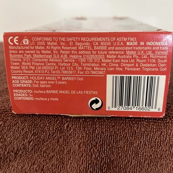 Barbie 2005 Holiday Angel new in box-vintage - Picture 3 of 5